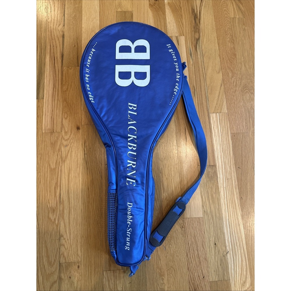 Blackburne DS97 Double Strung Pro Ultra Mid Tennis Racquet 4‎ 1/4 With Bag Rare
